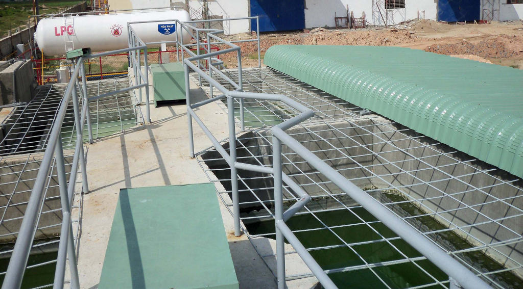 Hệ thống xử lý nước thải sơn và xi mạ Hòa Phát