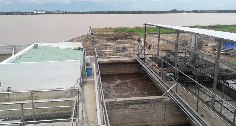 Hệ thống xử lý nước thải thực phẩm tại Công ty Dừa Bến Tre (350 m3/ngày)